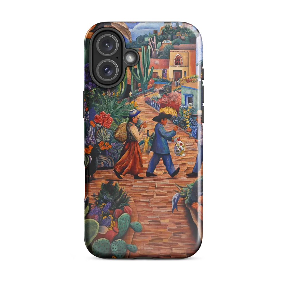 A Mosaic Journey Through Colorful Landscapes
