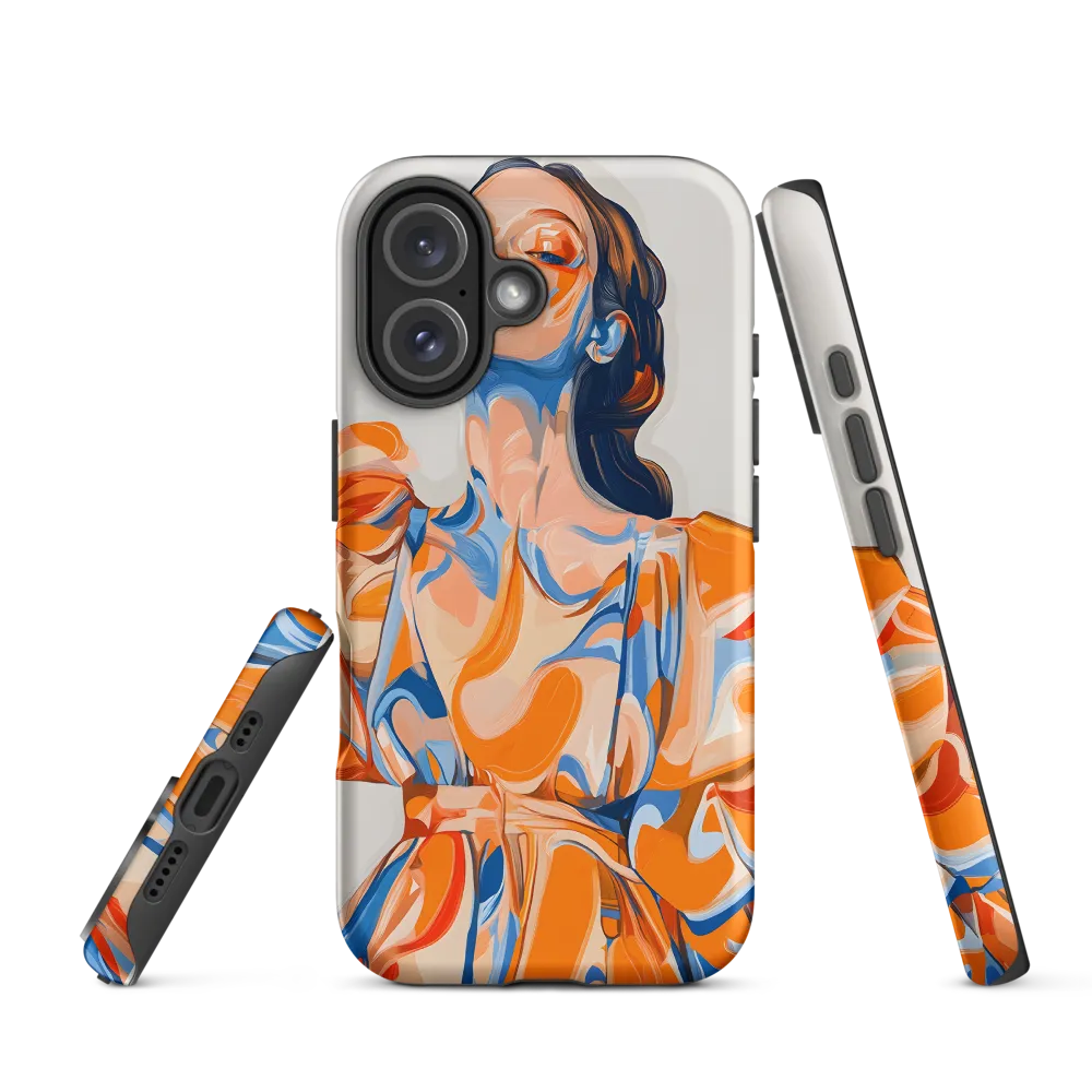 Fluid Fashion: A Modern Portrait | Phone Case