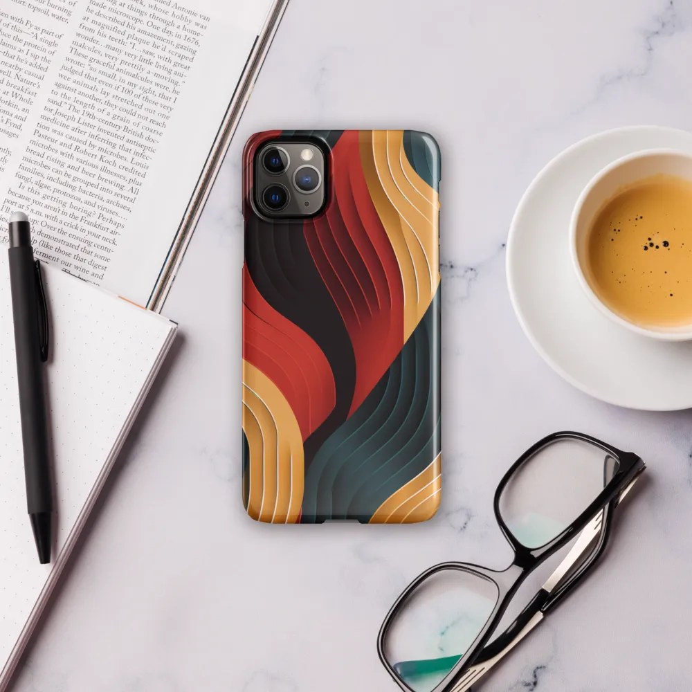 Dynamic Waves of Color | Phone Case |  11 Pro Max | Snap Case | Glossy