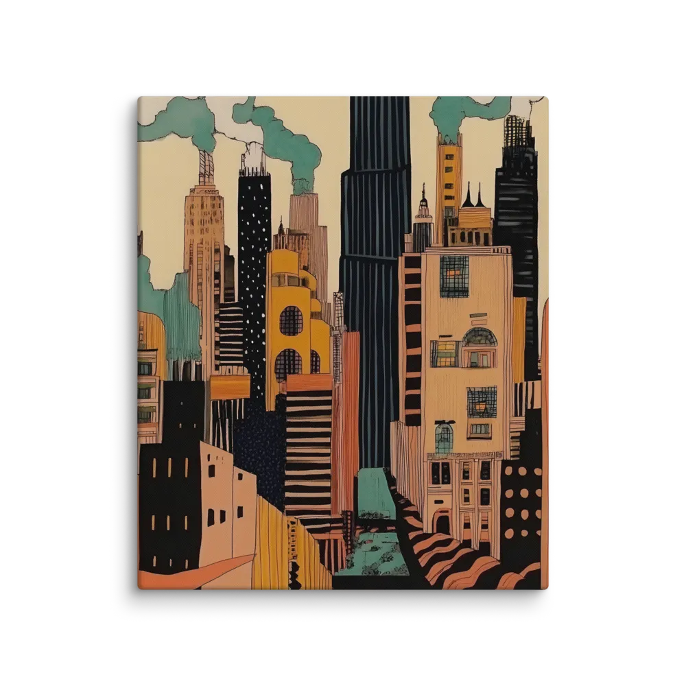 Urban Symphony in Ink