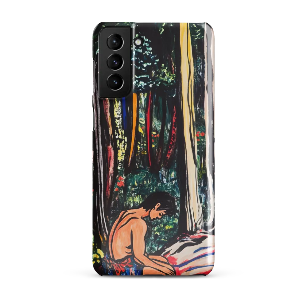 Contemplation in Nature | Phone Case |  S21 Plus | Snap Case | Glossy