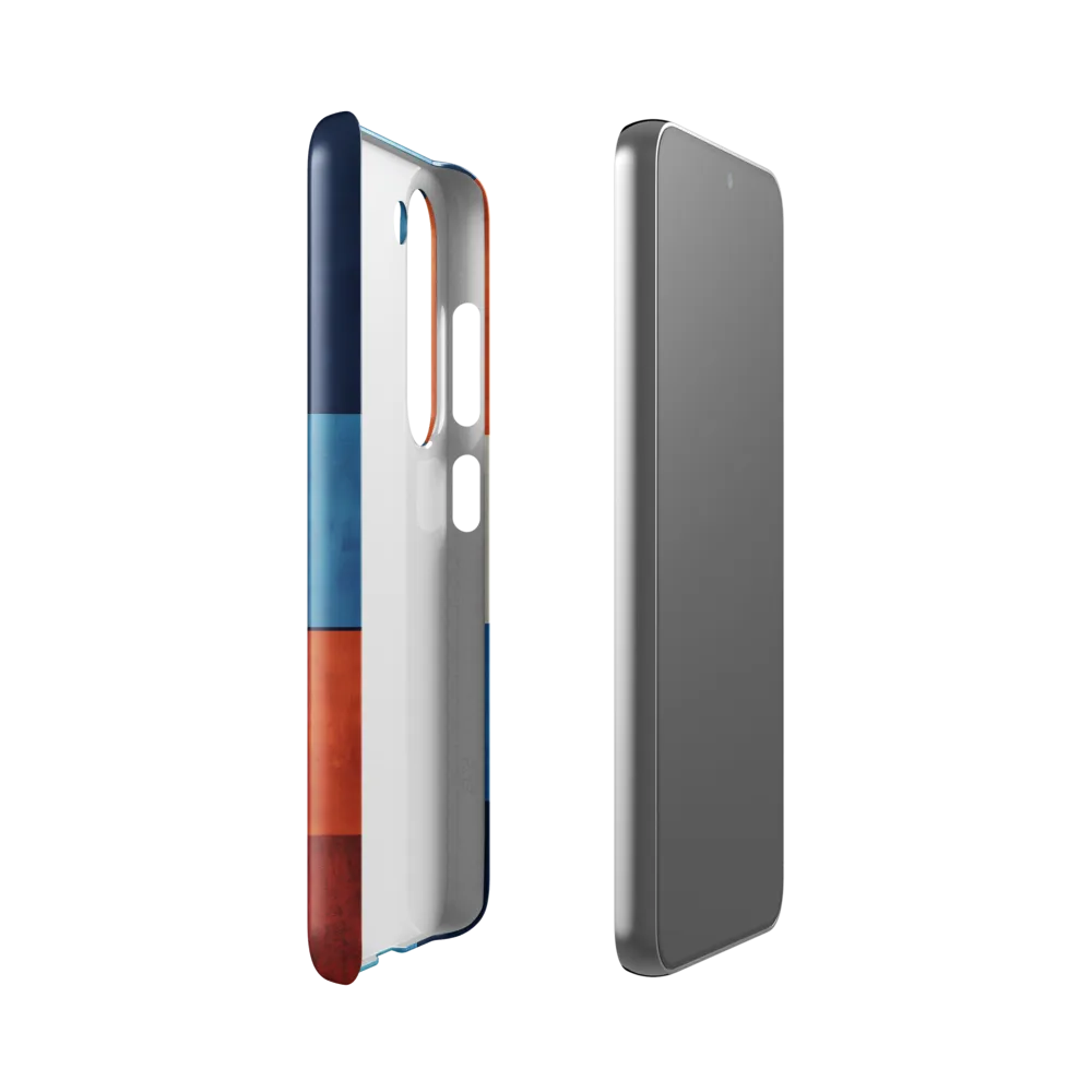Geometric Harmony in Color | Phone Case |  S23 | Snap Case | Glossy