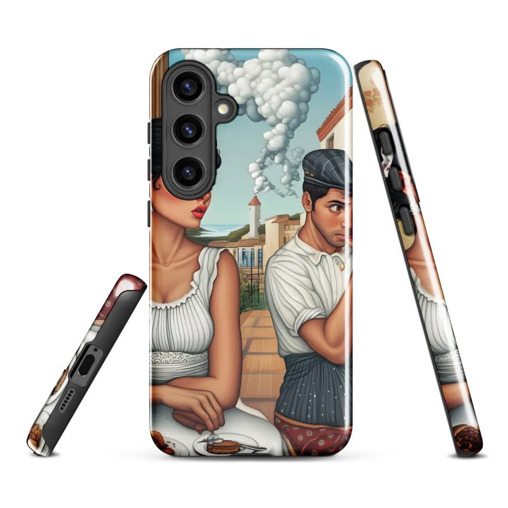 Tension Between Worlds | Phone Case |  S24 Plus | Tough Case | Glossy