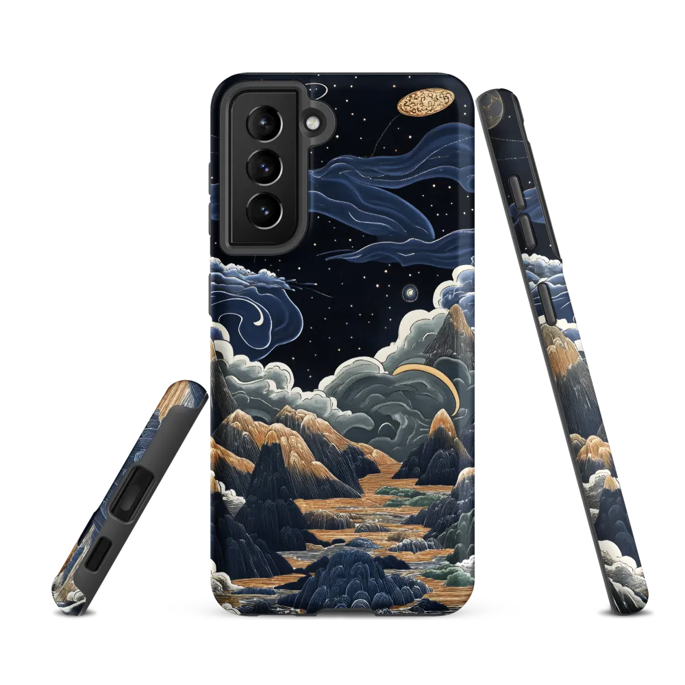 Celestial Harmony: Peaks and Planets