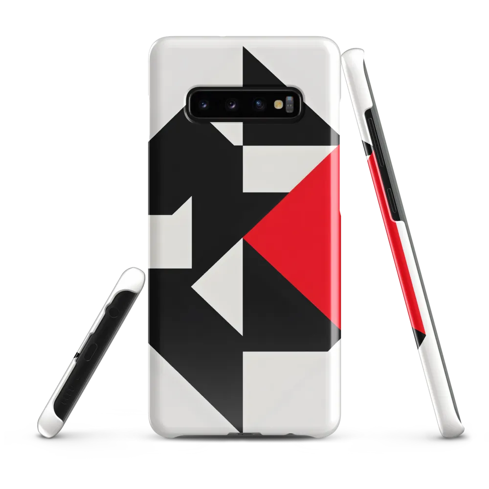 Dynamic Geometric Harmony | Phone Case |  S10 Plus | Snap Case | Glossy