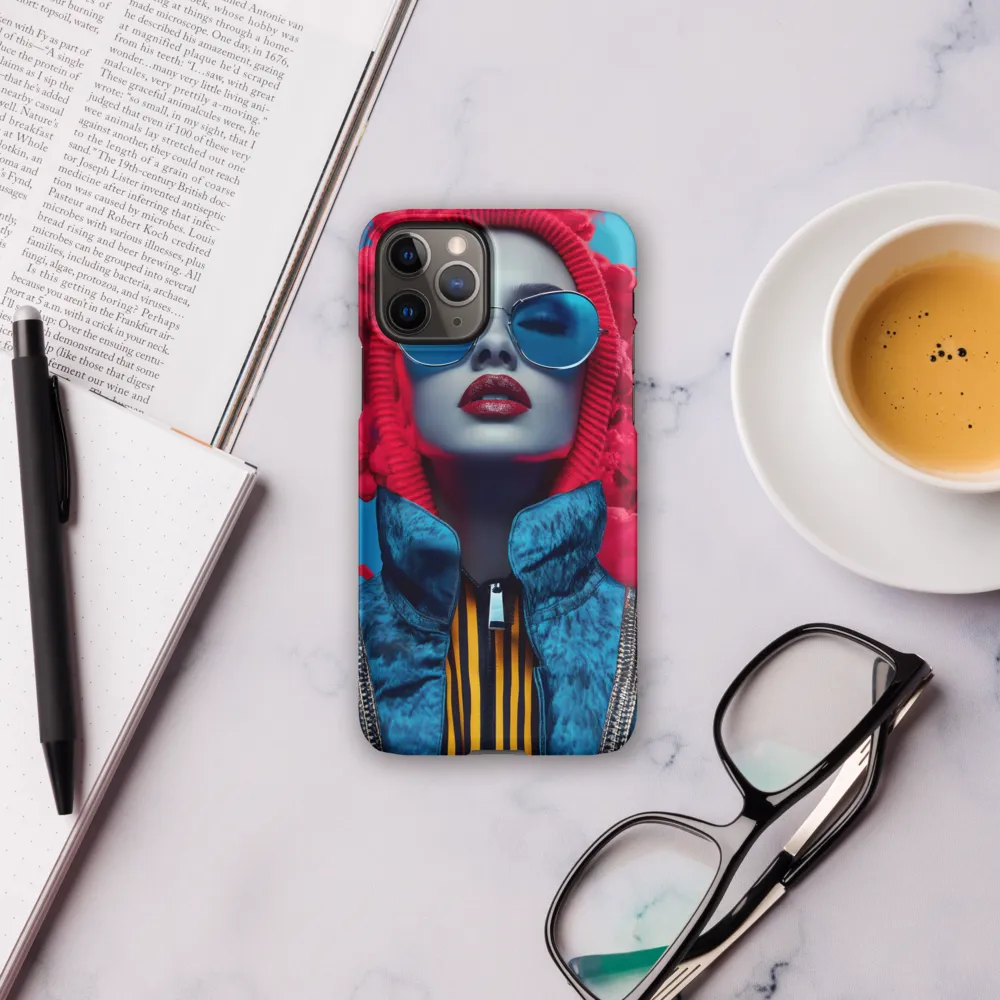 Bold Elegance in Digital Fashion | Phone Case |  11 Pro | Snap Case | Matte