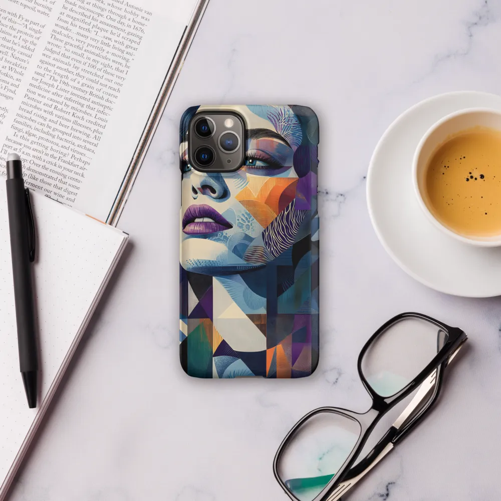 Fragmented Mystery: A Modern Portrait