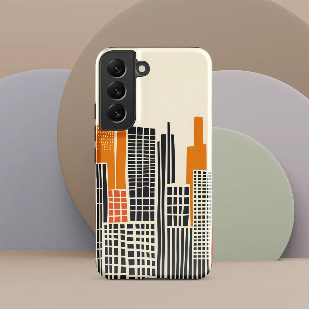 Urban Rhythms: A Graphic Cityscape