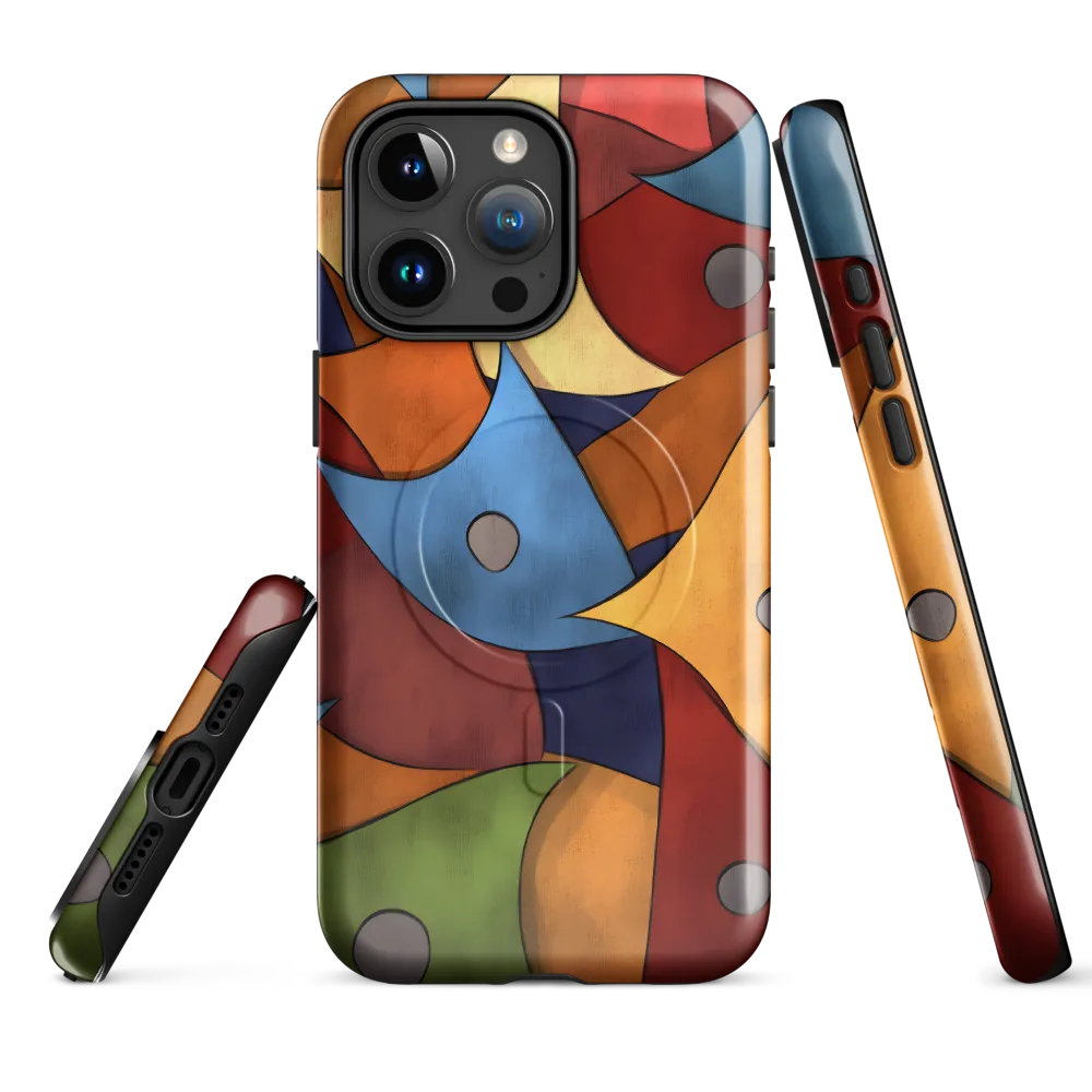 Vibrant Interplay of Shapes