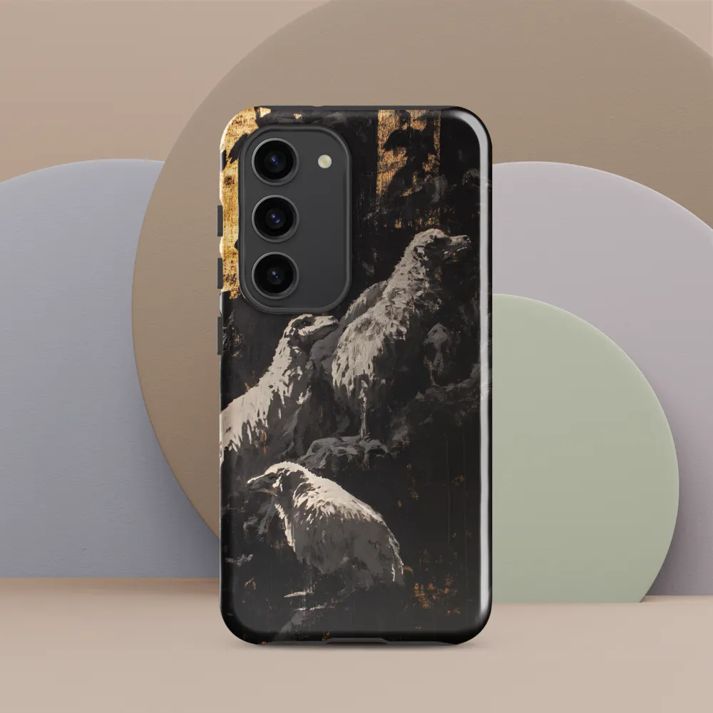 The Enigmatic Gathering | Phone Case |  S23 | Tough Case | Glossy