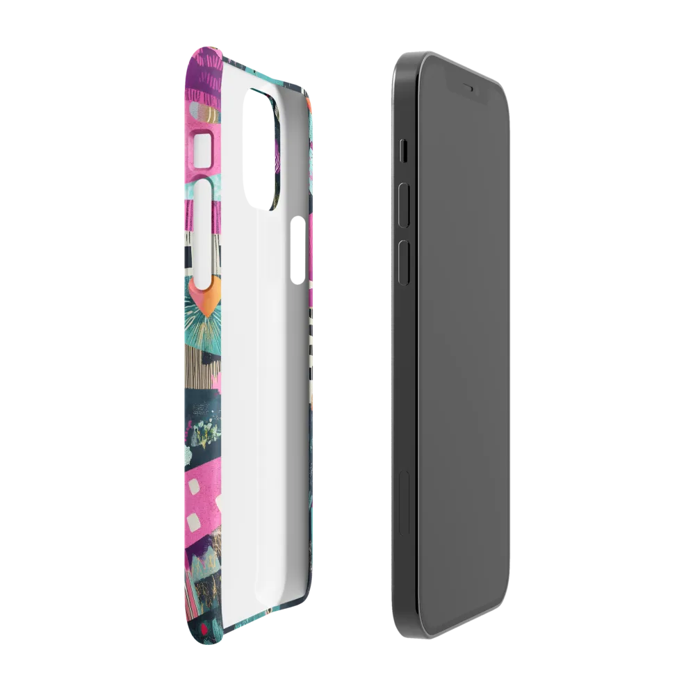 Whimsical Journey Through a Vibrant Landscape | Phone Case |  12 | Snap Case | Matte