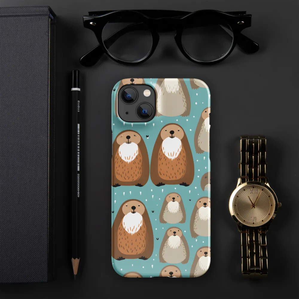 Whimsical Otter Pattern