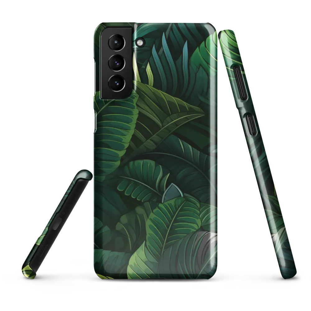 Lush Canopy: A Tropical Foliage Study
