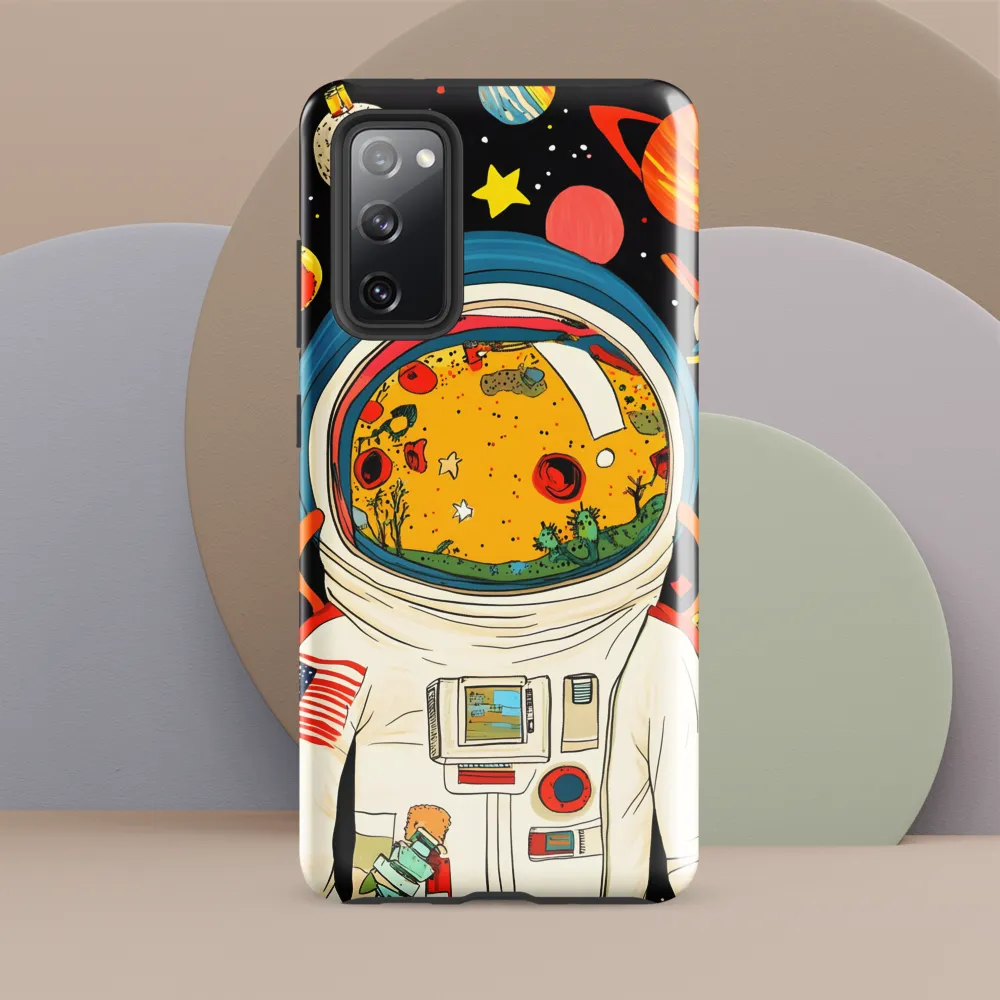 Cosmic Curiosity: Journey Within the Helmet