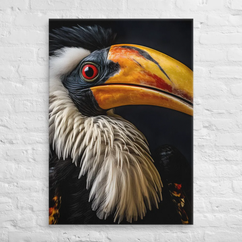 Majestic Hornbill Portrait