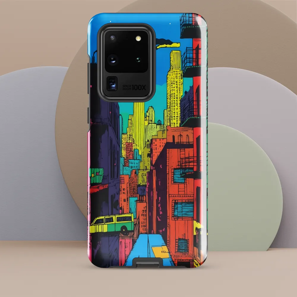Urban Vibrance: A Pop Art Cityscape