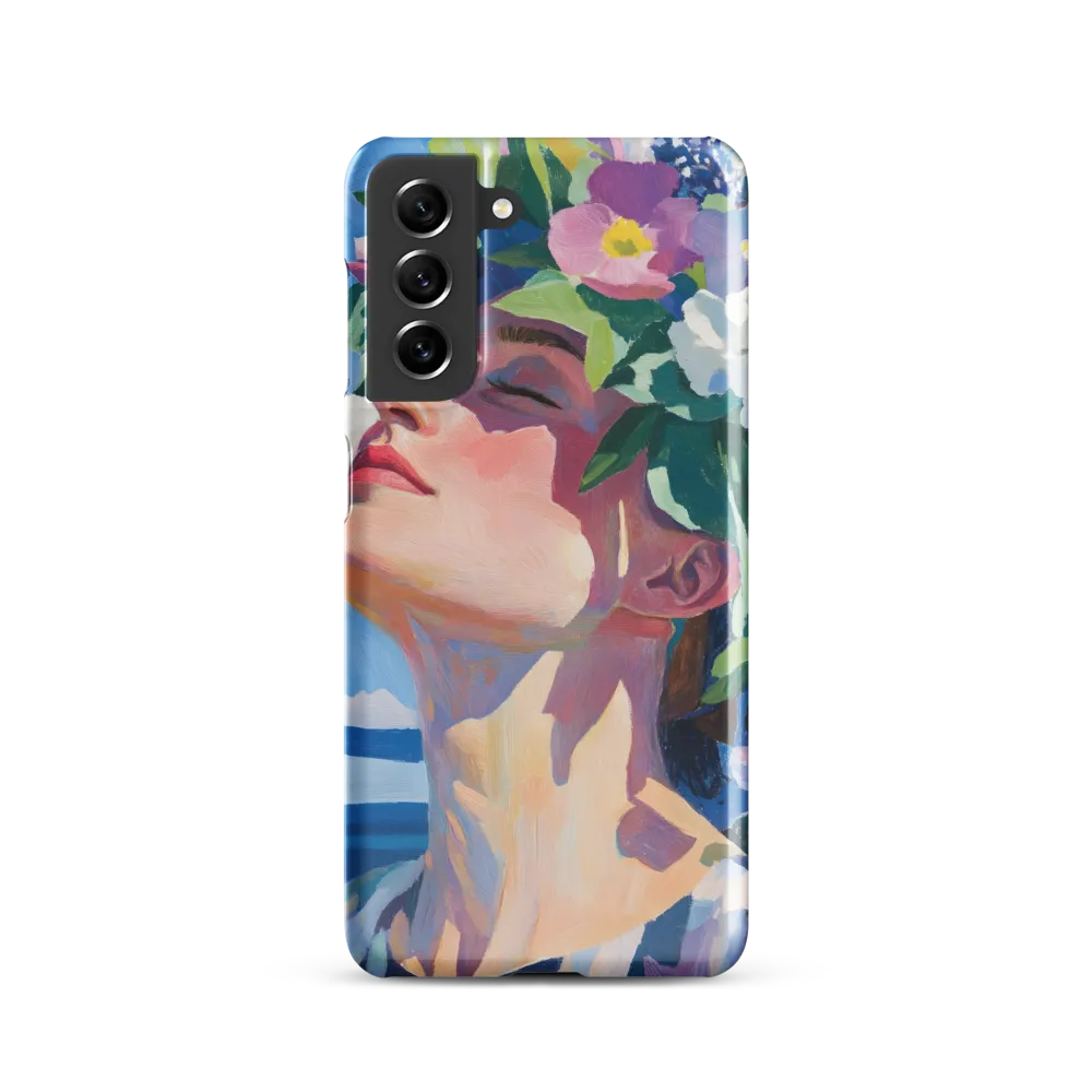 Blossom of Serenity | Phone Case |  S21 | Snap Case | Glossy