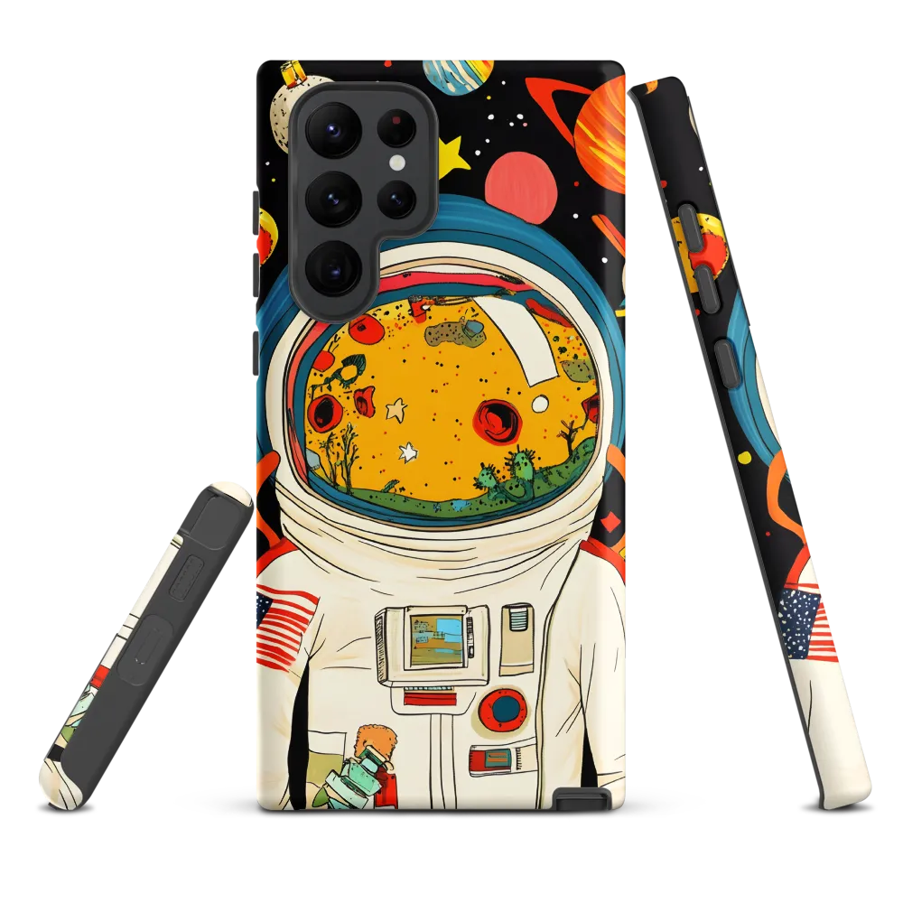 Cosmic Curiosity: Journey Within the Helmet