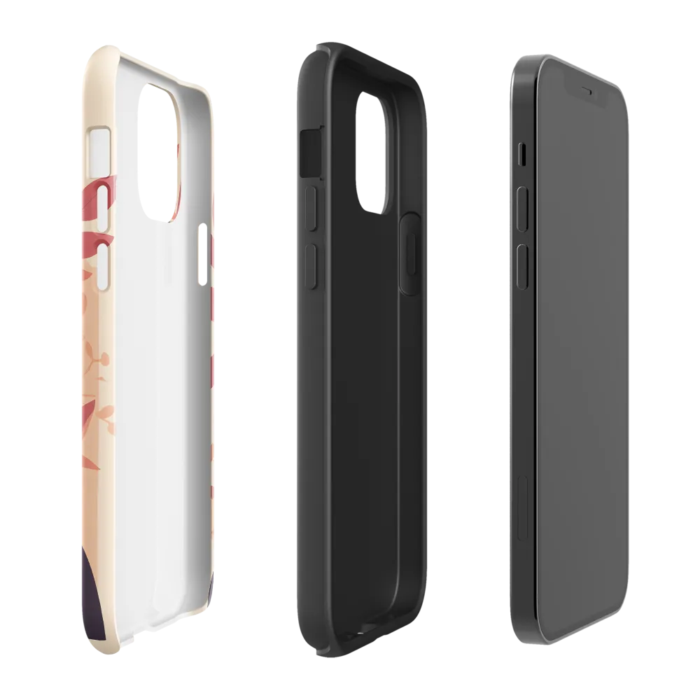 Whispers of Nature: A Serene Contemplation | Phone Case |  12 Pro | Tough Case | Glossy