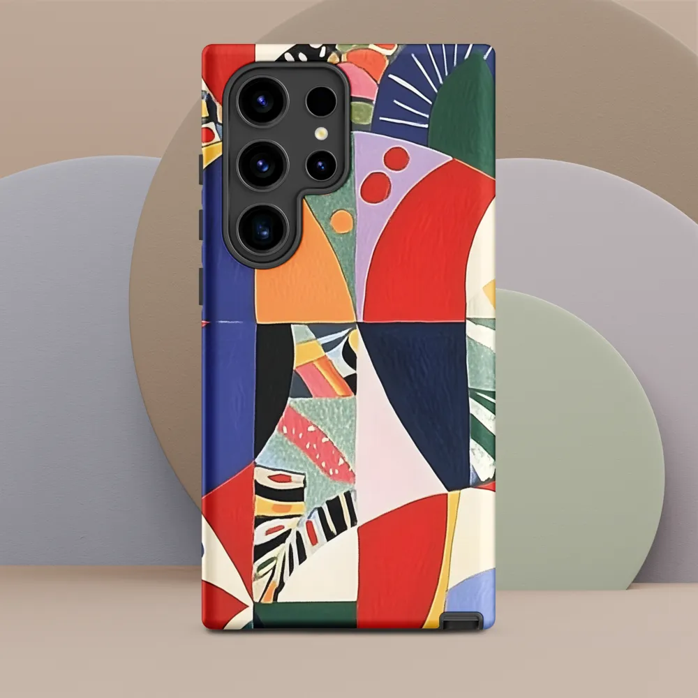 Dynamic Mosaic Symmetry | Phone Case |  S24 Ultra | Tough Case | Matte