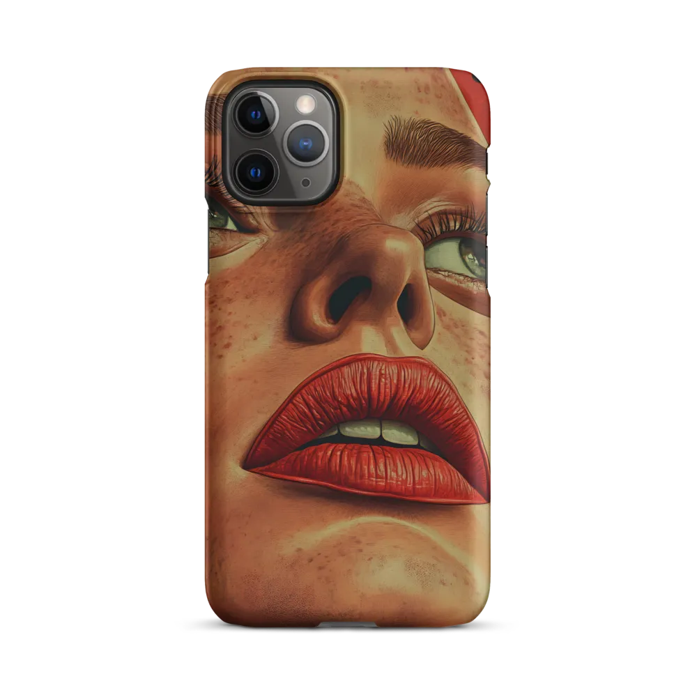 Red Intensity: A Portrait of Elegance