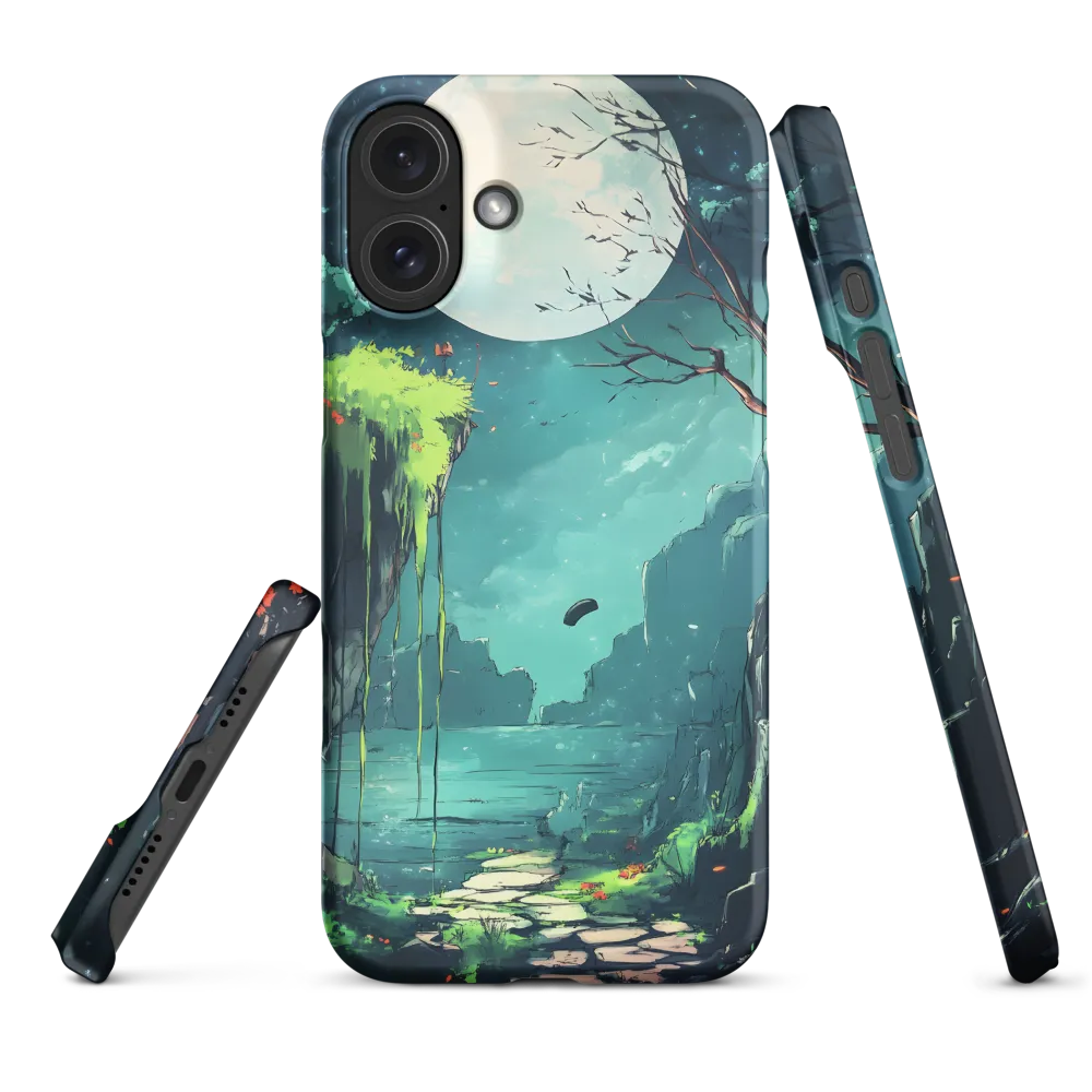Moonlit Serenity: A Fantastical Landscape