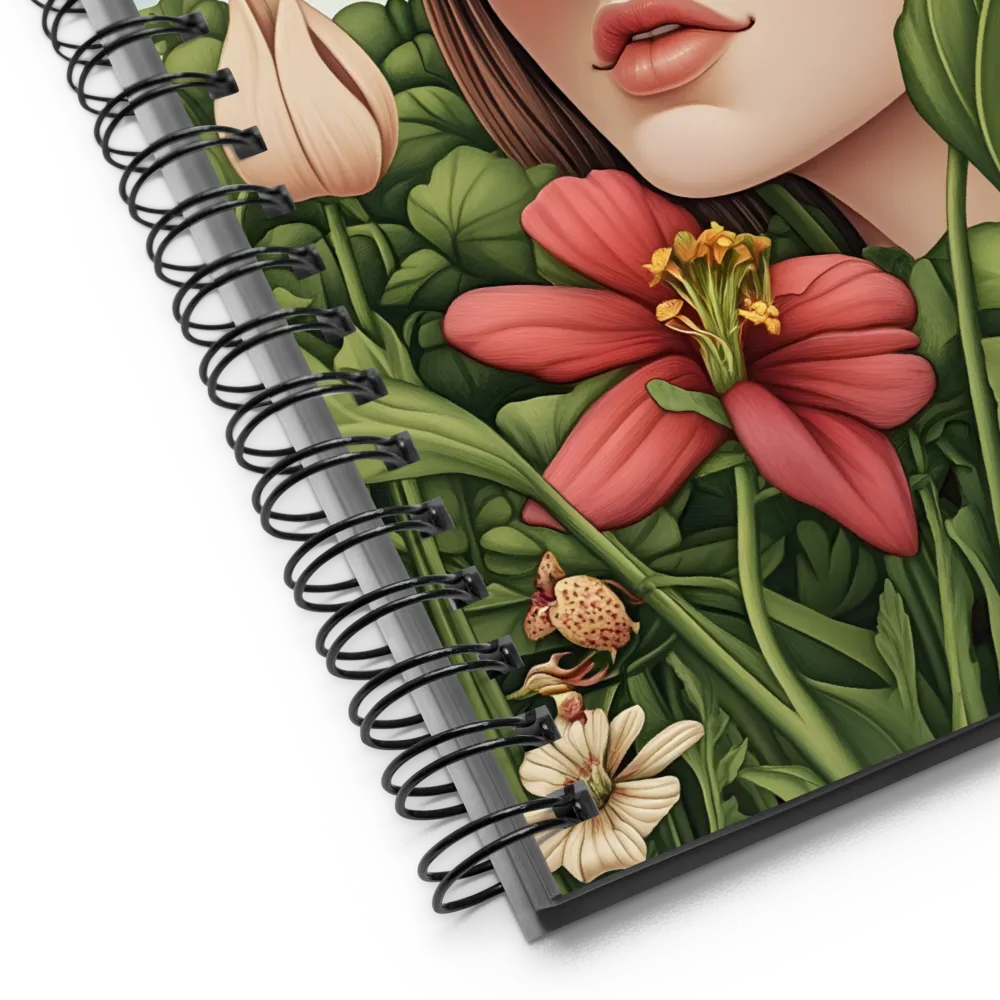 Harmony in Bloom | Spiral Notebook