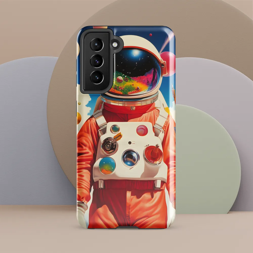 Journey Through the Cosmos | Phone Case |  S21 FE | Tough Case | Glossy