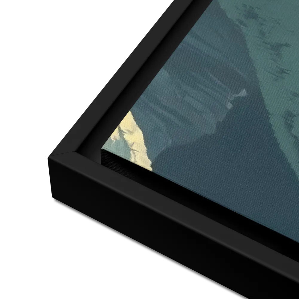 Whispers of Tranquility | Canvas with Black Frame | 16″×20″