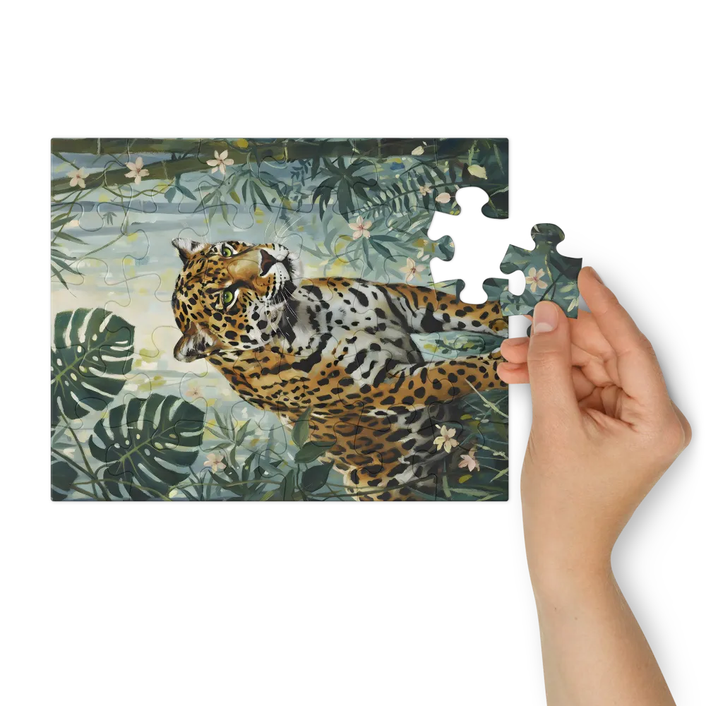 Jungle Sentinel 
 Jigsaw Puzzle in Tin Box