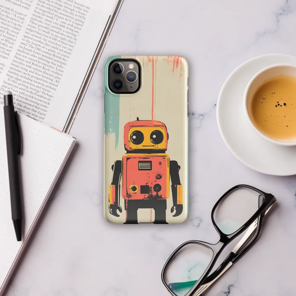 Retro Robot Charm | Phone Case |  11 Pro Max | Snap Case | Glossy