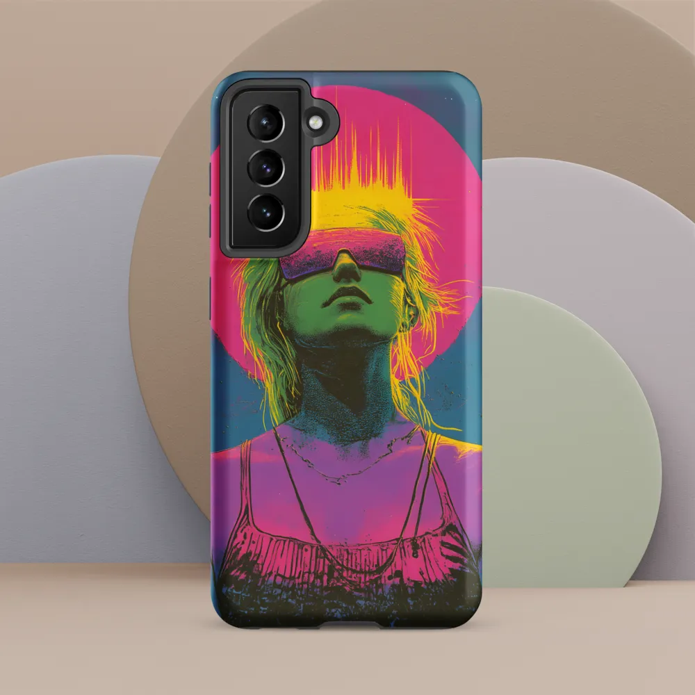 Neon Dreams: Portrait of a Modern Muse