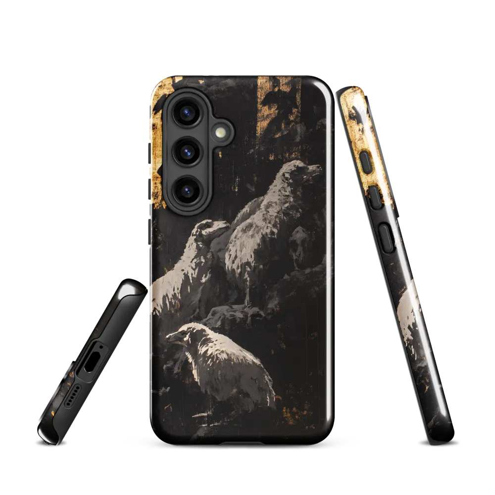 The Enigmatic Gathering | Phone Case |  S24 | Tough Case | Glossy