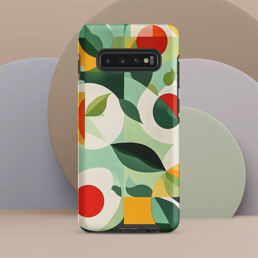 Harmony in Shapes: A Playful Abstract Design
