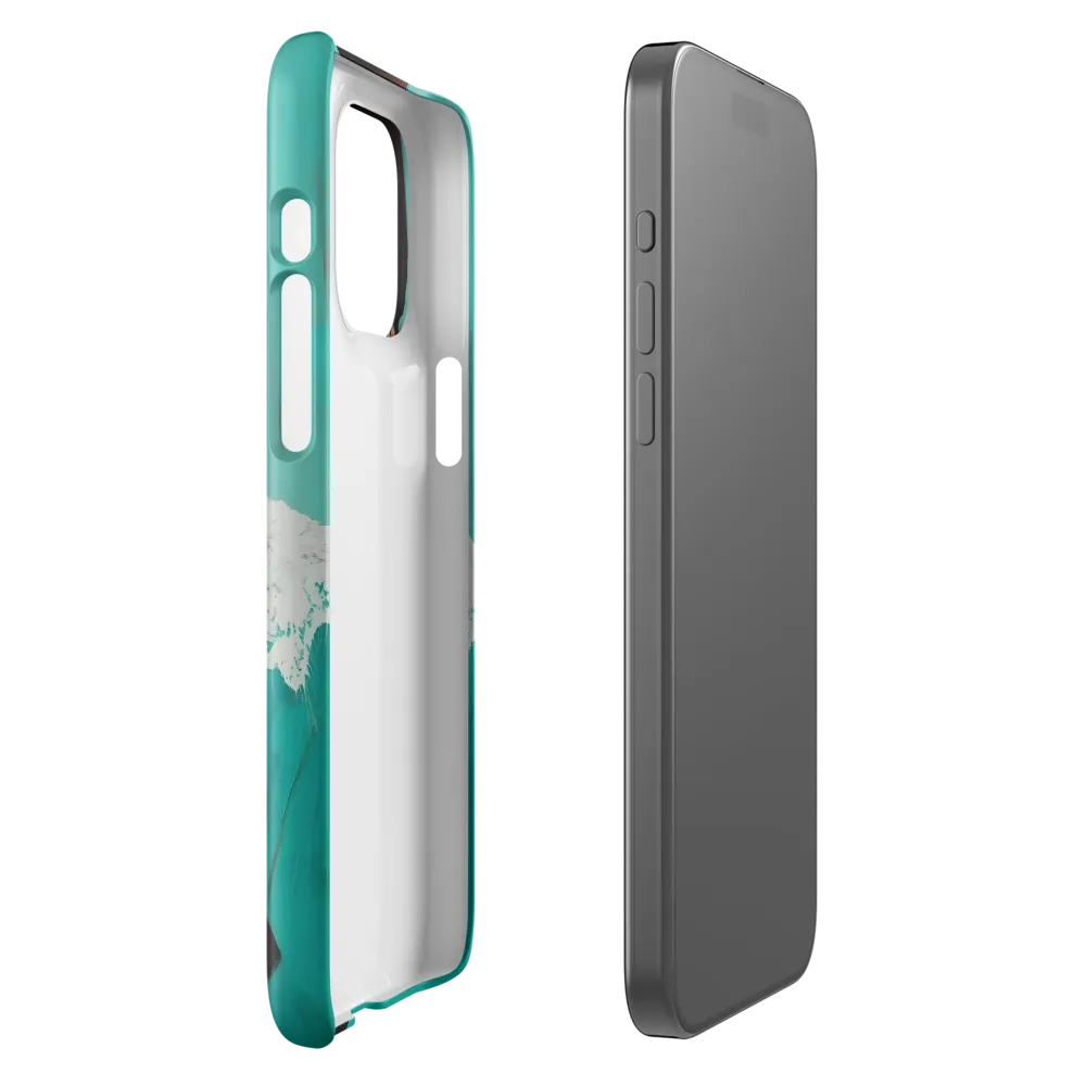 Serenity in Turquoise | Phone Case |  15 Pro Max | Snap Case | Glossy