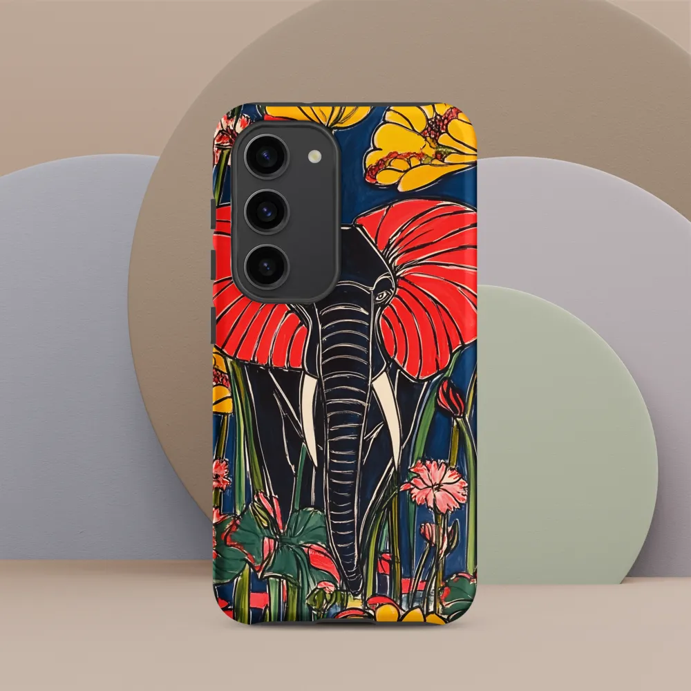 Elephant in Bloom