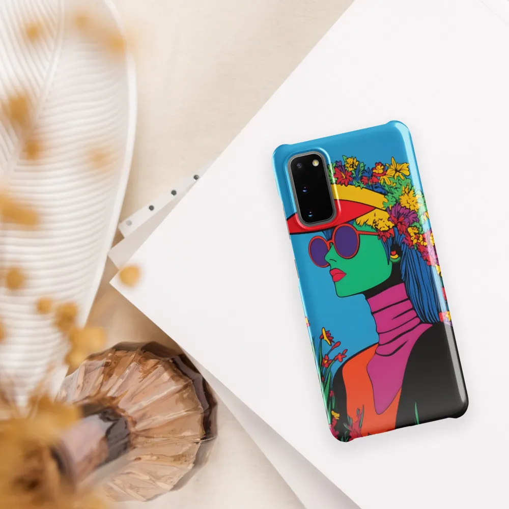 Botanical Elegance | Phone Case |  S20 | Snap Case | Glossy
