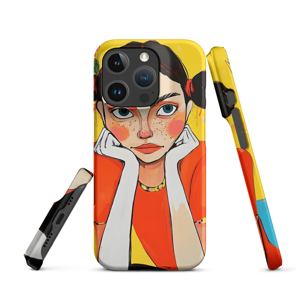 Thoughtful Whimsy | Phone Case |  16 Pro | Snap Case | Matte