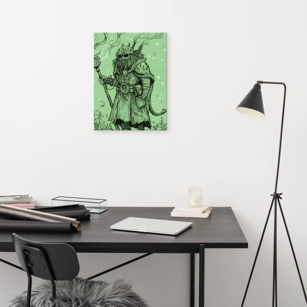 The Enigmatic Wizard | Canvas | 18″×24″