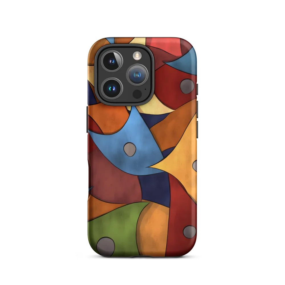 Vibrant Interplay of Shapes