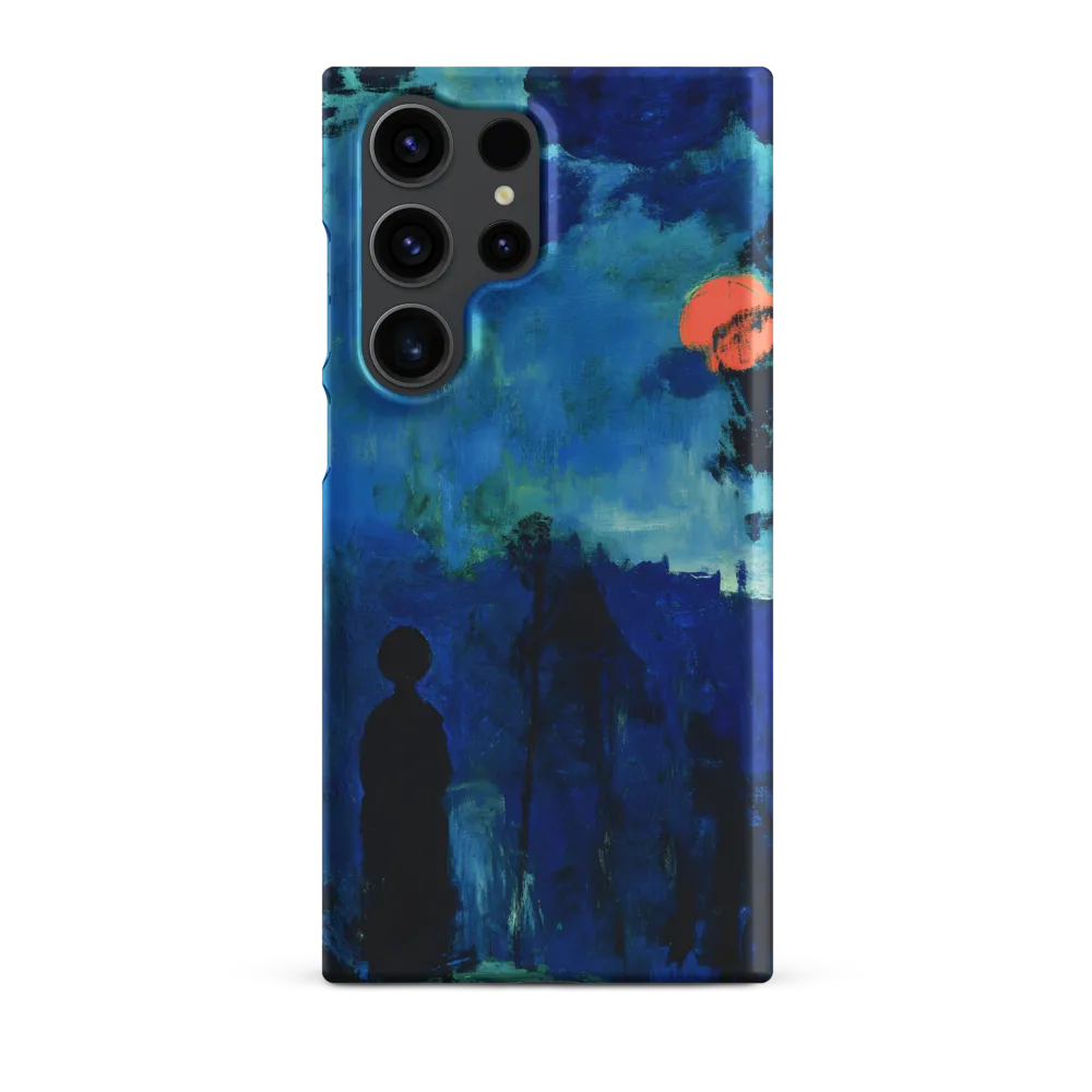 Solitude in Blue | Phone Case |  S23 Ultra | Snap Case | Matte
