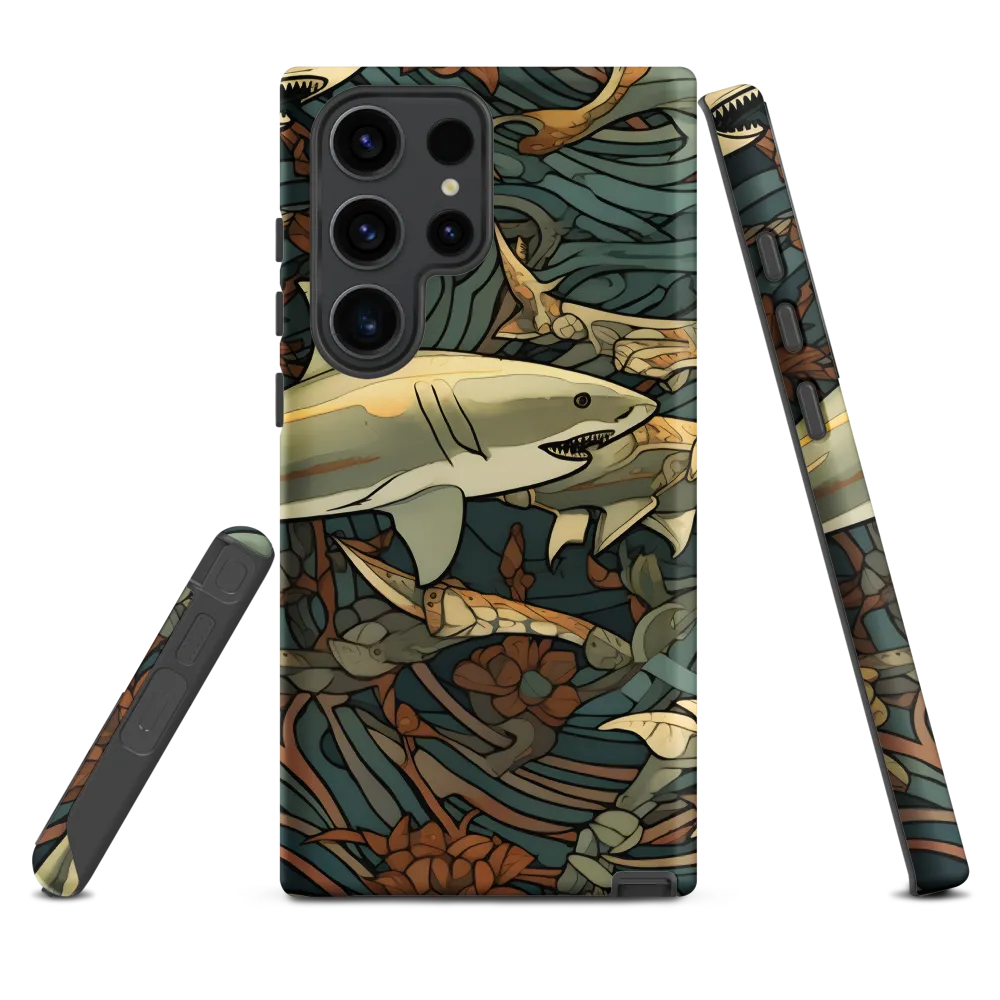 Dynamic Harmony of Sharks and Flora