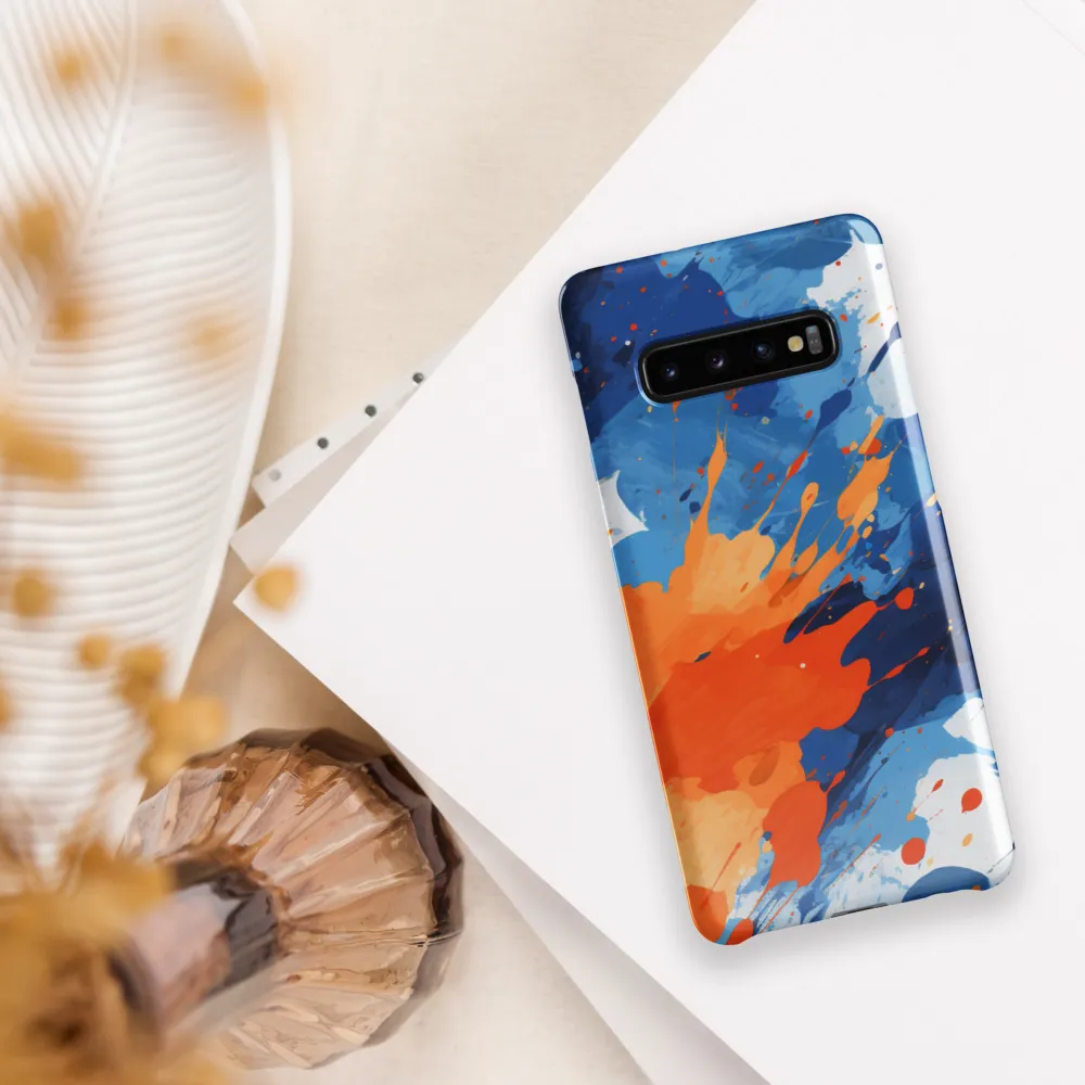 Energized Abstraction | Phone Case |  S10 Plus | Snap Case | Glossy