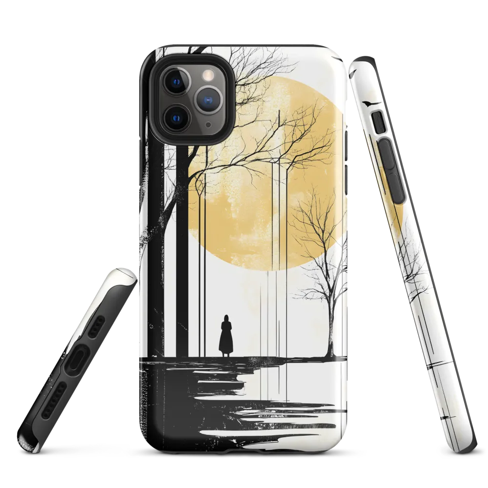 Solitude Under the Yellow Sun | Phone Case |  11 Pro Max | Tough Case | Glossy