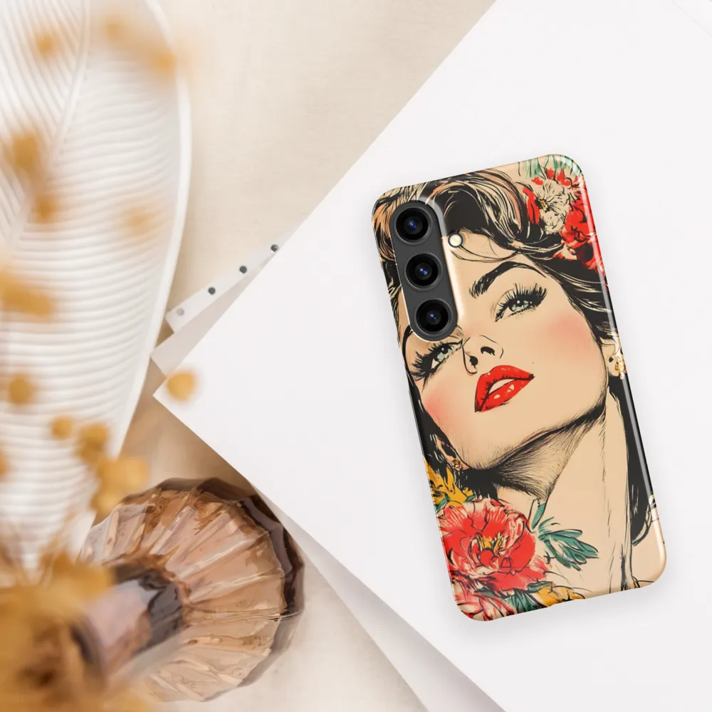 Radiance in Red: A Portrait of Elegance