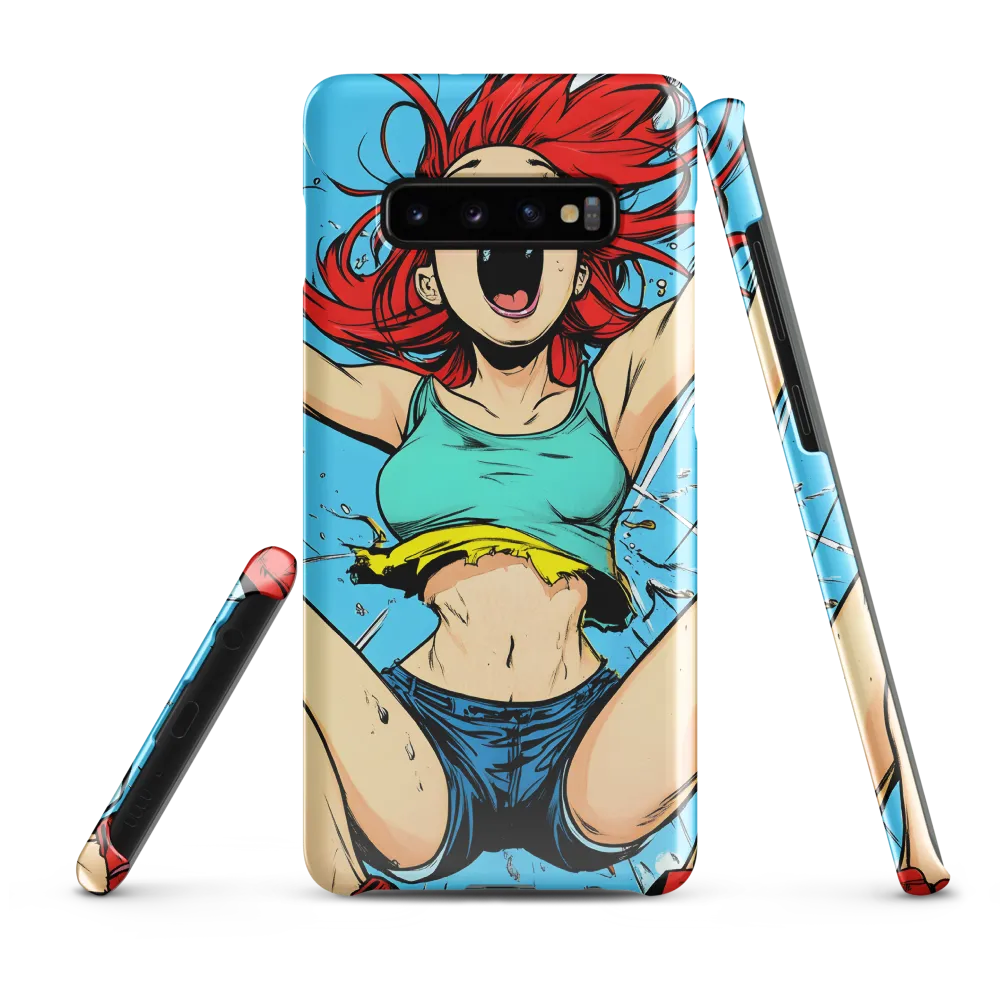 Euphoria in Motion | Phone Case |  S10 Plus | Snap Case | Glossy