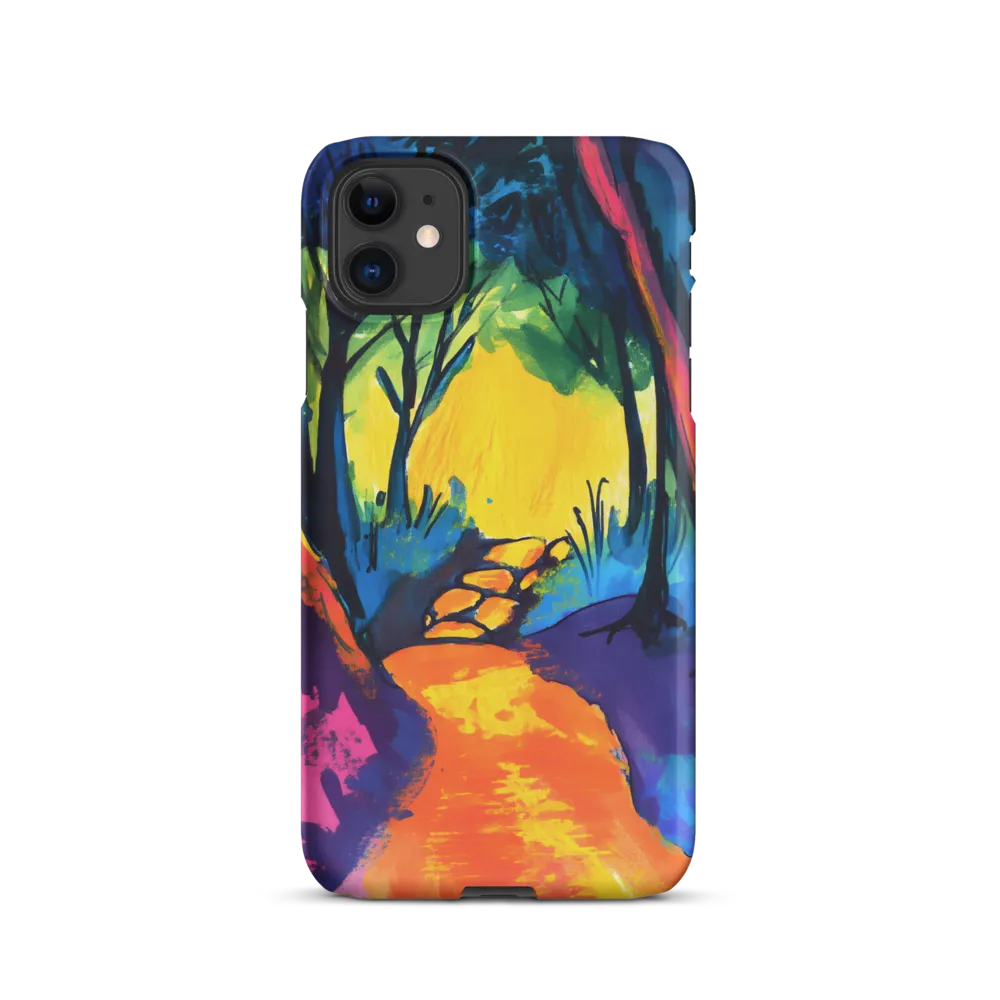 Path Through a Vibrant Forest