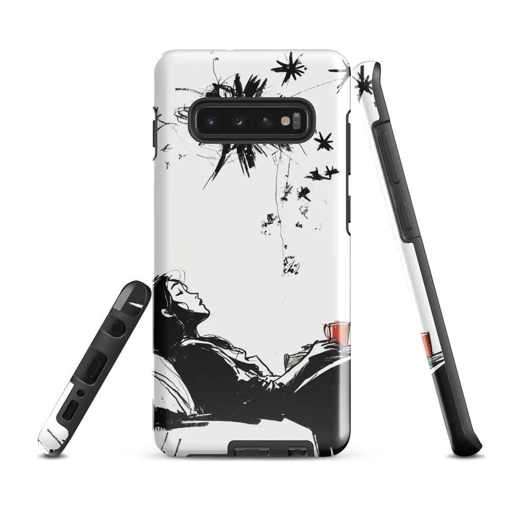 Contemplative Serenity | Phone Case |  S10 Plus | Tough Case | Glossy