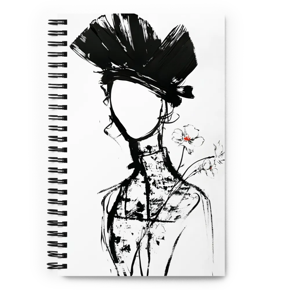 Embrace of Elegance | Spiral Notebook