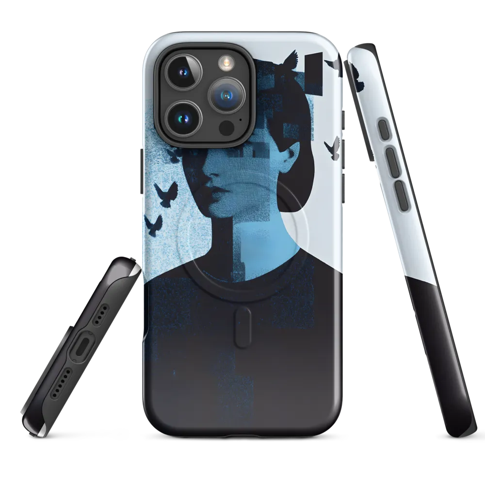 Fragmented Reflections | Phone Case |  16 Pro Max | MagSafe® Tough Case | Glossy
